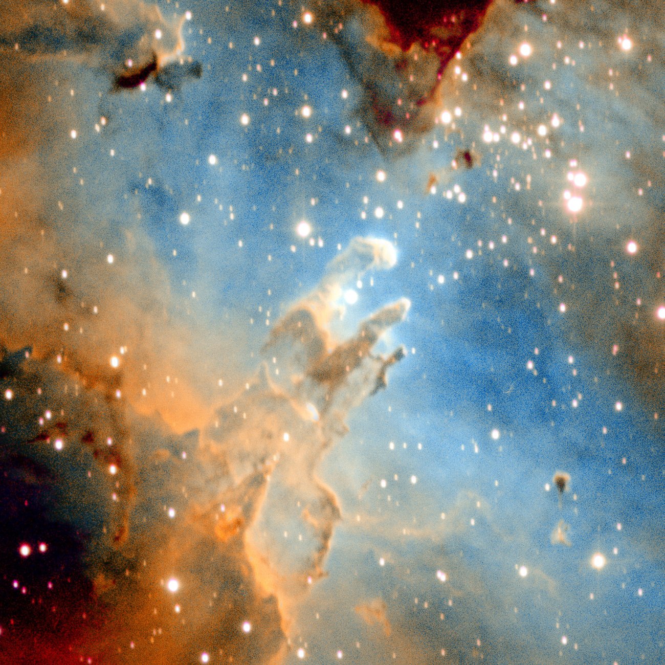 Pillars of Creation close-up